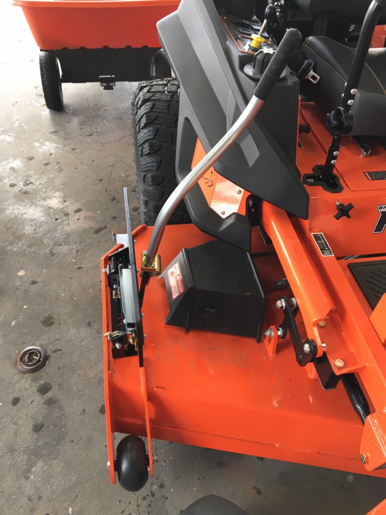 bad boy rogue mower chute blocker